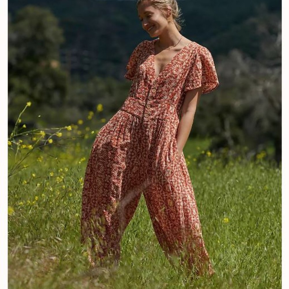 Free People - 100% Cotton loose fit- Layla One Piece